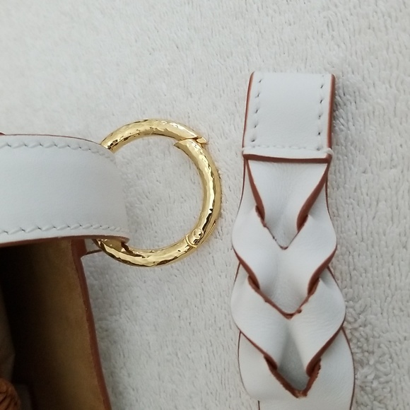 New Ulla Johnson Georgia Calf Leather Hobo Bag - Picture 11 of 15